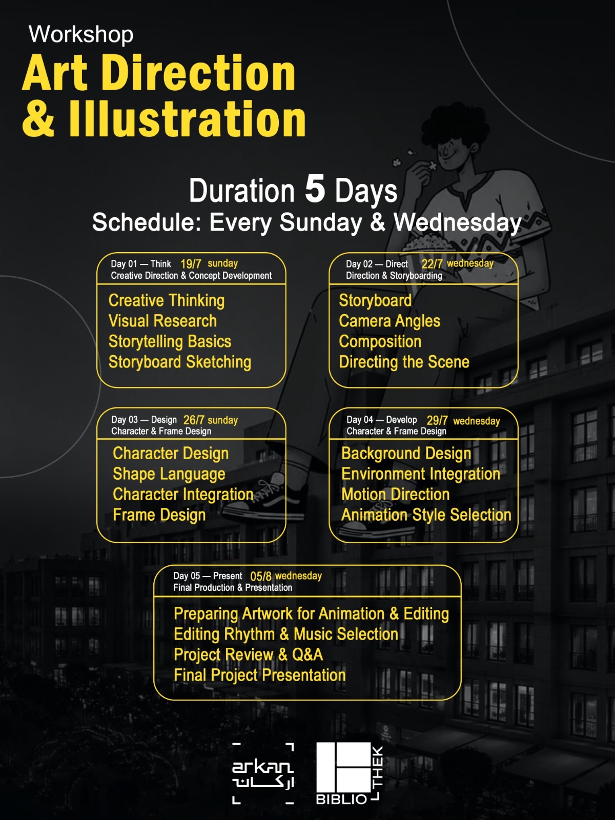 Art Direction and Illustration workshop program